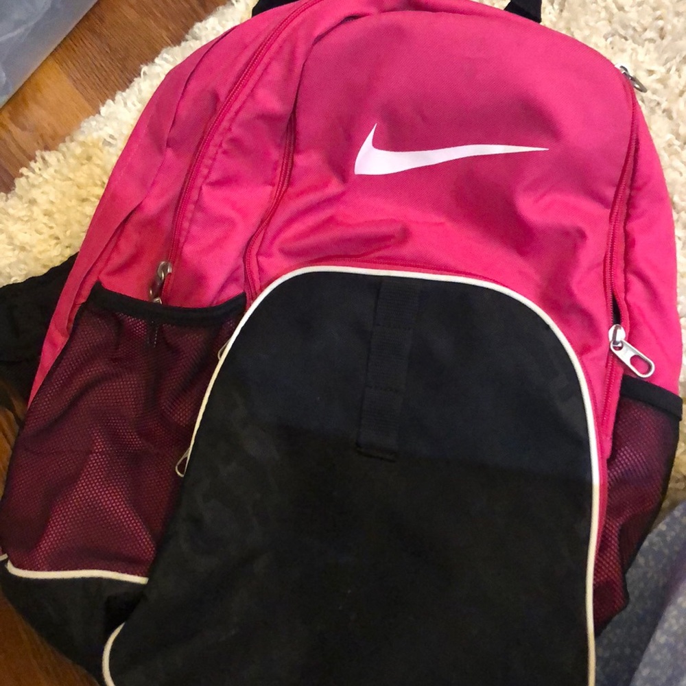New nike pink back pack